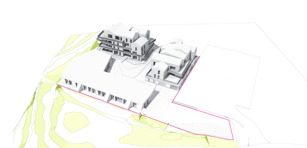 Maquette blanche blanche